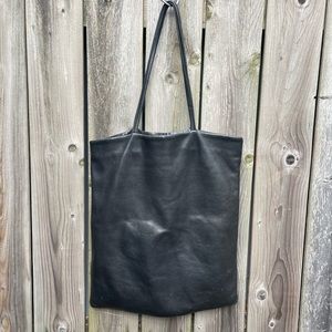 Baggu Leather Tote Bag